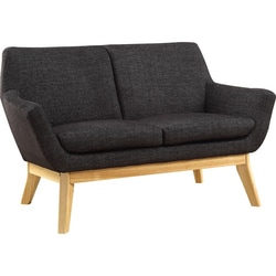 Enterprise Technology Solutions&nbsp;Lorell  Loveseat, Lumbar Support, 19-3/4