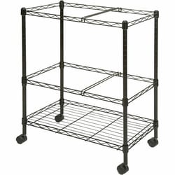 Enterprise Technology Solutions&nbsp;Lorell  Mobile Filing Cart, 2-Tier, Ltr/Lgl, 26