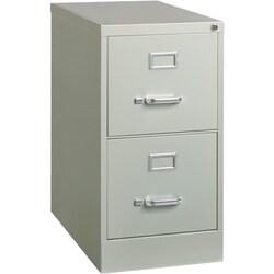 Enterprise Technology Solutions&nbsp;Lorell  2-Drawer Vertical File,w/ Lock,15