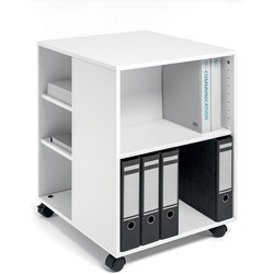 Enterprise Technology Solutions Durable Office Products Electronics Cart,w/Casters,132lbCap,20.7"x23.3"x29.4",WE,