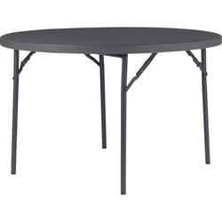 Enterprise Technology Solutions&nbsp;Cosco Home And Office Products  Table, Folding, Round, 48
