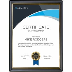 Enterprise Technology Solutions&nbsp;Nudell LLC  Document Frame, Vert/Horz, 8-1/2