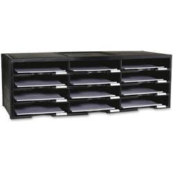 Enterprise Technology Solutions&nbsp;Storex Industries Corporation  Organizer,12 Compartments,Plastic,14.13