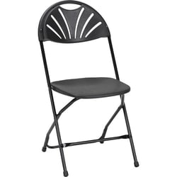 Enterprise Technology Solutions&nbsp;Cosco Home And Office Products  Chair, Folding, 300 lb. Weight Capacity, 8/CT, Black