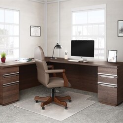 Enterprise Technology Solutions&nbsp;Deflecto  Chair Mat, w/ Lip, 46