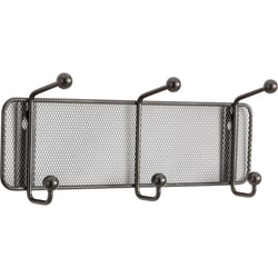 Enterprise Technology Solutions&nbsp;Safco  Mesh Wall Rack, 3-Hook, 14-3/4