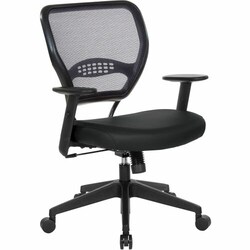 Enterprise Technology Solutions&nbsp;OSP Furniture  Mid-back Chair,Manager,Antimicrobial Vinyl,26
