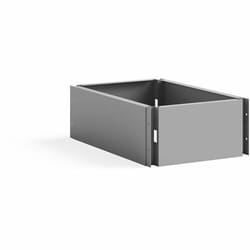Enterprise Technology Solutions&nbsp;Safco  Locker Base Addition, Single, Metal, 11.7