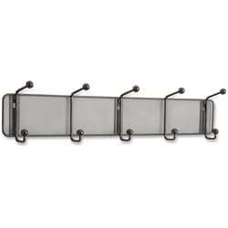 Enterprise Technology Solutions&nbsp;Safco  Wall Rack, 5 Hooks, Mesh, 26.75