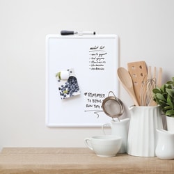 Enterprise Technology Solutions&nbsp;U Brands  Whiteboard,Magnetic,Dry-Erase,Compact,Handheld/WallMount,w/Marker,PlasticFrame,14