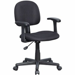 Enterprise Technology Solutions&nbsp;Nusparc  Task Chair,Fixed Arms,5-Star Nylon Base,Fabric,275lb Cap,24
