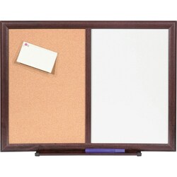 Enterprise Technology Solutions&nbsp;Lorell  Bulletin Board Combo,Dry-Erase/Cork, 24