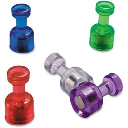 Enterprise Technology Solutions&nbsp;Officemate  Magnet, Push Pin Design, 3/4
