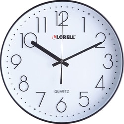 Enterprise Technology Solutions&nbsp;Lorell  Clock, Wall, Super Quiet, 12