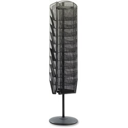 Enterprise Technology Solutions&nbsp;Safco  Magazine Stand, Rotating, 30 Pockets,16-1/2