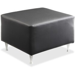 Enterprise Technology Solutions&nbsp;Lorell  Lounge Bench, No Arms, Leather, 27-1/2