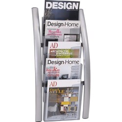 Enterprise Technology Solutions&nbsp;Alba, Inc  Wall Rack,f/Literature, 5 Pocket,4.33