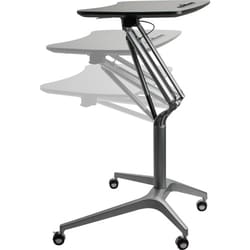 Enterprise Technology Solutions&nbsp;Lorell  Height Adj Mobile Desk, 28-1/4