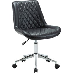 Enterprise Technology Solutions&nbsp;LYS  Task Chair,Leather/Vinyl,23-7/8