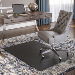 Enterprise Technology Solutions&nbsp;Deflecto  Rectangular Chairmat, Low Pile, 45