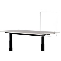 Enterprise Technology Solutions&nbsp;Safco  Social Distance Panel,Acrylic,f/Desktops,23-1/2