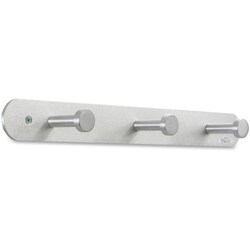 Enterprise Technology Solutions&nbsp;Safco  Coat Hooks, Nail Head, 3 Hooks, 18