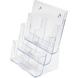 Enterprise Technology Solutions&nbsp;Deflecto  Literature Holder, 6 Leaflet, 9
