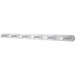 Enterprise Technology Solutions&nbsp;Safco  Coat Hooks, Nail Head, 6 Hooks, 36