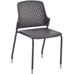 Enterprise Technology Solutions&nbsp;Safco  Stack Chair,No Arms,4-Leg,19-3/4