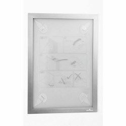 Enterprise Technology Solutions&nbsp;Durable Office Products  Wall Frame,Removable,Horz/Vert,8-1/2