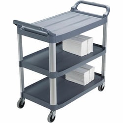 Enterprise Technology Solutions&nbsp;Rubbermaid Commercial Products  Mobile Utility Cart,300 lb. Cap,15-1/8