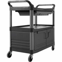 Enterprise Technology Solutions&nbsp;Rubbermaid Commercial Products  Instrument Cart,w/ Enclosed Shelf,40-3/5