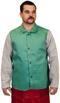 MSC&nbsp;COLLAR LEATHER SLV JACKET