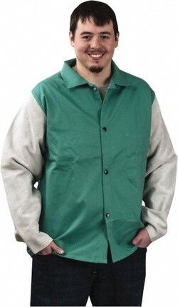 MSC&nbsp;COLLAR LEATHER SLV JACKET