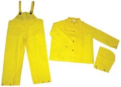 MSC CLASSIC YLW PVC 3PC SUIT, Quantity: Each of 1