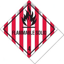 MSC&nbsp;LABEL FLAMMABLE SOLID