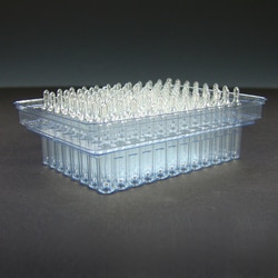 Analytical Sales & Services&nbsp;1mL Tapered/Round-Bottom Clear Glass Inserts in Vial Loader