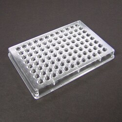 Analytical Sales & Services&nbsp;96-Well Polystyrene Microtitration Plate, 250µL V-Bottom, STERILE