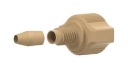 Analytical Sales & Services&nbsp;PEEK Two Piece Fitting with 55142 Ferrule, 10-32