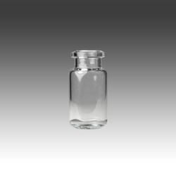 Analytical Sales & Services&nbsp;20mm, 10mL, 23 x 46mm Clear Borosilicate Glass Crimp Head Space Vial with Beveled Top and Round Bottom