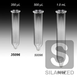 Analytical Sales & Services&nbsp;Select-A-Vial&trade;, 350µL Silanized Clear Conical Glass Inserts