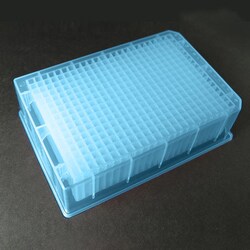 Analytical Sales & Services&nbsp;400µL, 384-Well Collection Plate, Square Well - Blue