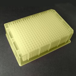 Analytical Sales & Services&nbsp;400µL, 384-Well Collection Plate, Square Well - Yellow