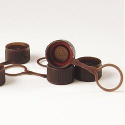 Analytical Sales & Services&nbsp;Amber Caps with O-ring & Loop