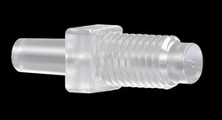 Analytical Sales & Services&nbsp;Tefzel Slip Style Adapter - Male Luer to 1/4-28 Male