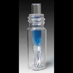 Analytical Sales & Services&nbsp;10mm, 12 x 32  2mL Clear Glass Screw Vial and 300µL Bottom Spring Glass Insert - Pre-Assembled