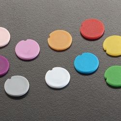 Analytical Sales & Services&nbsp;Color Coding Cap Inserts, Assorted Colors