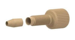 Analytical Sales & Services&nbsp;PEEK Two-Piece Long Fitting with 55142 Ferrule, 10-32