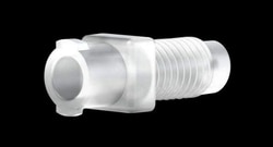 Analytical Sales & Services&nbsp;Tefzel Luer Adapter - Female Luer to 1/4-28 Male