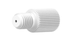 Analytical Sales & Services&nbsp;Teflon Adapter, 1/4-28 Female to 1/4-28 Male